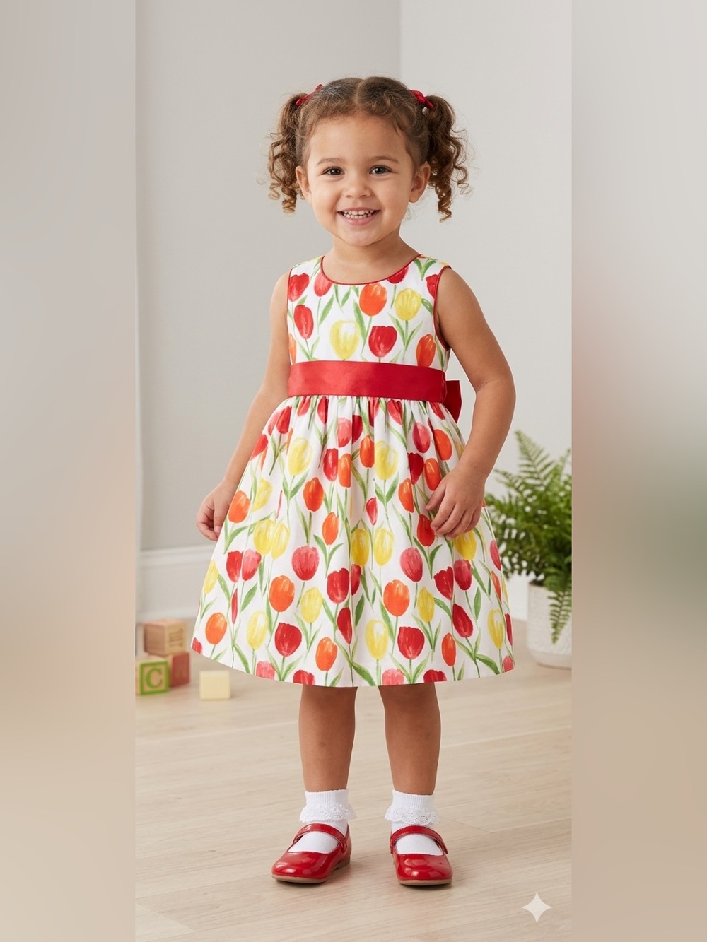 American Princess Tulip Dress (Size 2T)
